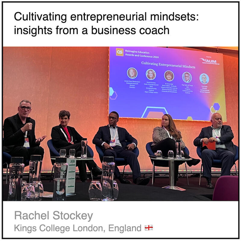 Express 8(1) Rachel Stockey Download PDF: Cultivating entrepreneurial mindsets - insights from a business coach by Rachel Stockey (King’s College London, England).