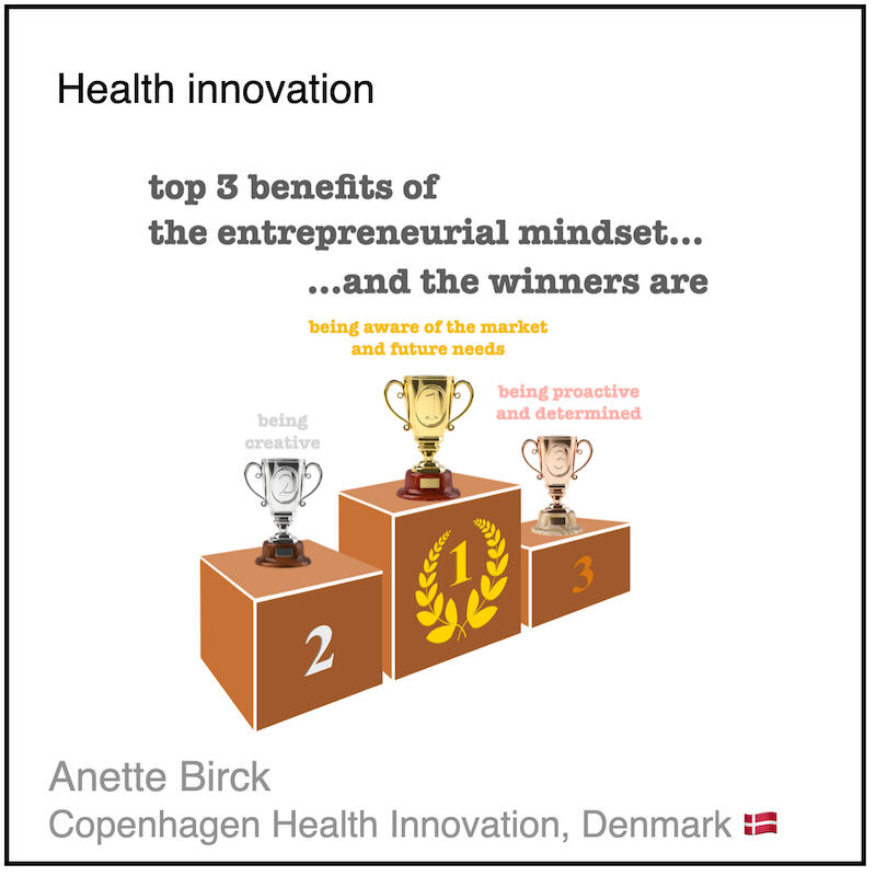 Express 1(1) Anette Birck Download PDF: Health innovation by Anette Birck (Copenhagen Health Innovation, Denmark).
